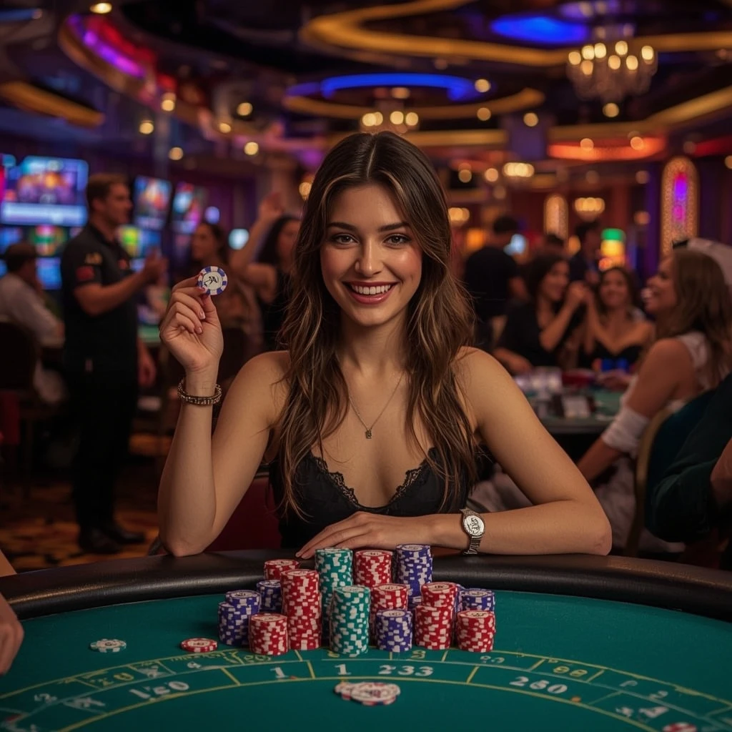 bonus dans les mains d'un homme au casino AlfCasino
