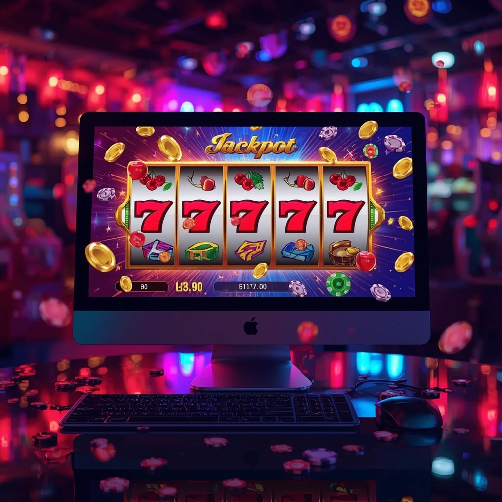 slots sur le moniteur ALF CASINO